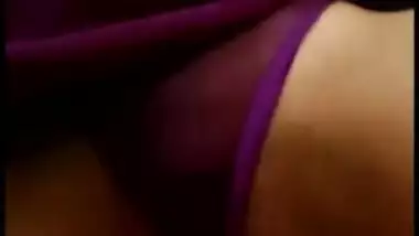 Indian Babe Sucking Cock on a Threesome