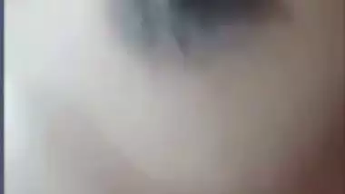 Hot wife exposing nude body curves to ex-lover