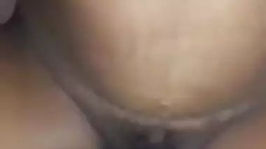 Desi slut riding dick of her customer at his home