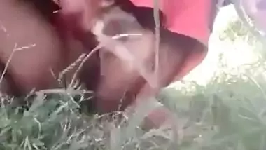 Telugu village wife outdoor pee