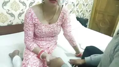 Indian cheating wife fucking with another man but caught! Hindi sex