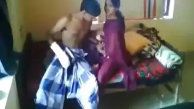 Hidden chudai footage of young Indian couple having XXX encounter
