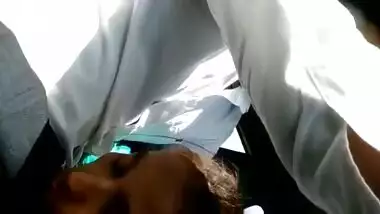 Blowjob in running car