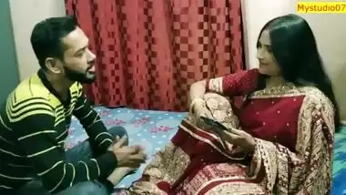 Indian xxx milf bhabhi real sex with husband close friend! Clear hindi audio