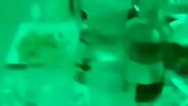 Nude dance of the crazy couples in the foursome