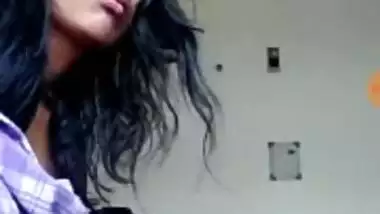 Desi cute girl video call with her lover