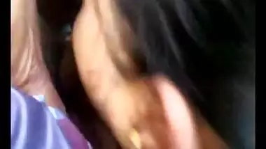 DESI AUNT SUCKING COCK IN CAR WITH HINDI AUDIO