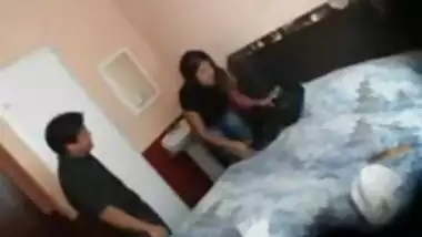 Delhi Uni Couple Caught Fucking In Hotel Room...