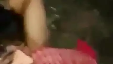 Desi local XXX sex video of a young slut with two guys