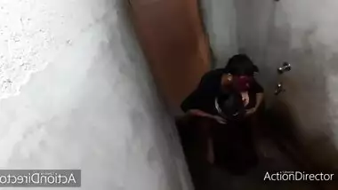 Young girl fuck with her brother In a bathroom