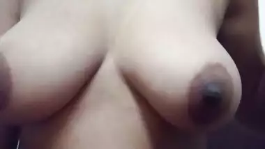 Delhi Young Horny Girl Playing With Her Boobs And Moaning