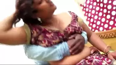 Desi Bhabhi With Lover Enjoying her Big Boobs Suck
