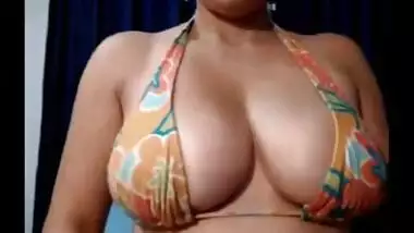 Busty boobies’ receptionist masturbating for sensual pleasure