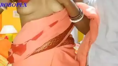 Desi choti bhabhi ji chudai doggy style me saree