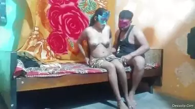 Milf aunty pussy licked nonstop by her elder brother in law
