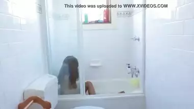 Indian Teen Cum Craving in the Shower