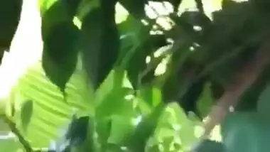 Horny Couple Fucking in Park