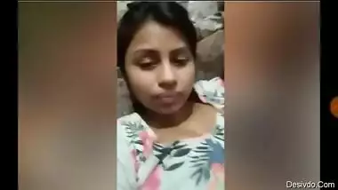 Jia ,Big boobs girlfriend looks hot in video call