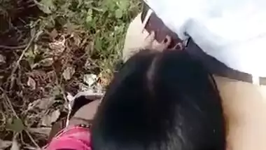 Bhabi Outdoor Blowjob