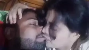 Desi couple Kissing