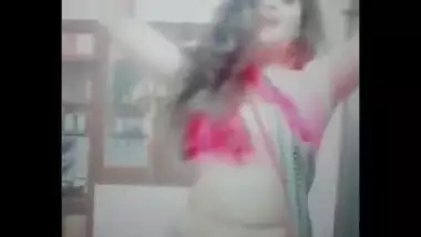 cute bubbly college babe anuradha hot navel show