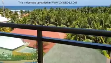 Bhabhi Showing Shaved Pussy In Beach Resort