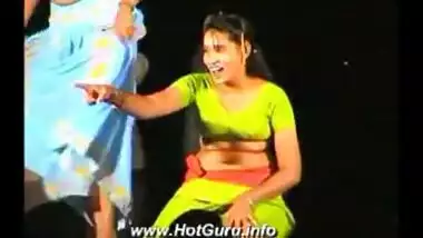 Telugu Hot Girls Night stage dance 14