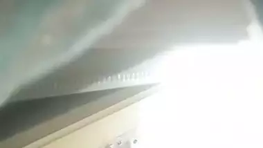 Mom wearing bra after showing her big boobs