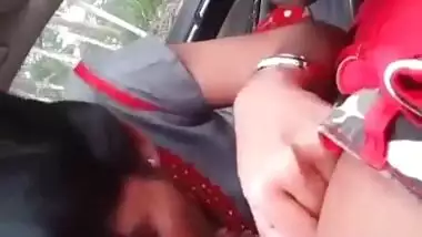 South Indian Girl’s Hot Blowjob In Car