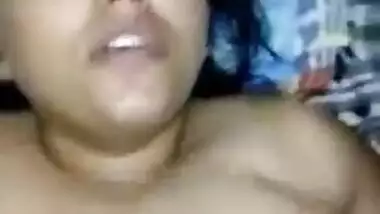 Breasty Bhabhi groaning sex MMS latest video