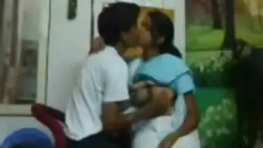 Sexy Kannada school girl having an intimate time