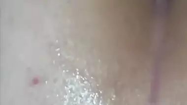 Nepali Girl Taking Shower And Slowmo Doggy