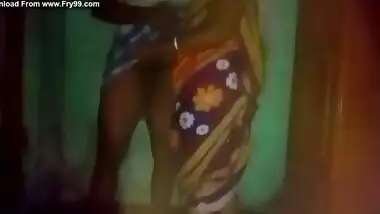 Indian aunty doggy style sex