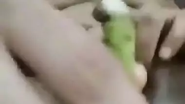 Masturbating with Banana mallu hot bhabhi vid