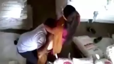 Naughty Desi Bhabhi Caught Fucking In Factory