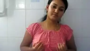 Hot Mallu Medical Student Stripping In Toilet