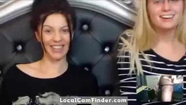 Humiliated by blonde and brunette