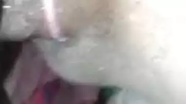 Indian wife fucking pink condom