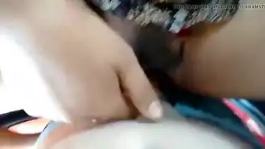 Telugu girl in car