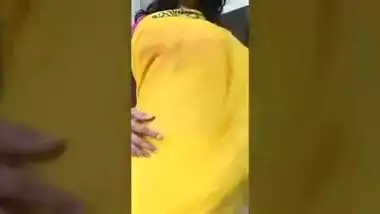 Telugu girl stripping saree during video sex