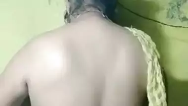Solo video of the big-tittied Indian with beautiful eyes and big ass