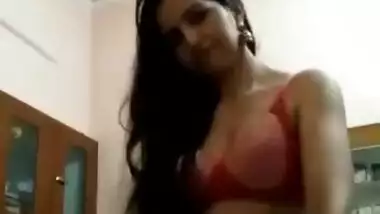 Hot Desi Wife Strip Tease