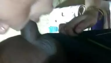 Desi aunty sucking uncle cock