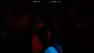 Desi village couple nightout sex