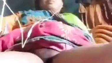Indian MILF doesn't hide her XXX hooters and shows off sex muff