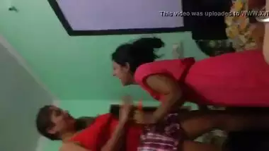 Desi Hostel Girls having fun with Sex Toys