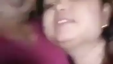 Married desi couple sex foreplay at home