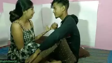 Indian hot young madam hard sex with teen student! Plz mam not today!!