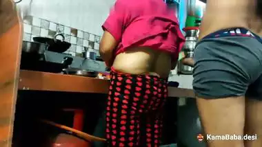 Desi sex of a Devar banging his Bhabhi in the kitchen