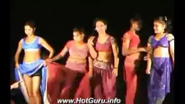 Telugu Hot Girls Night stage dance 2